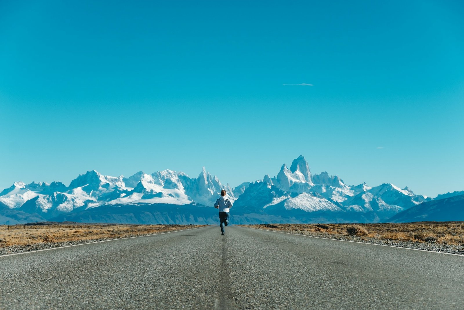 man running